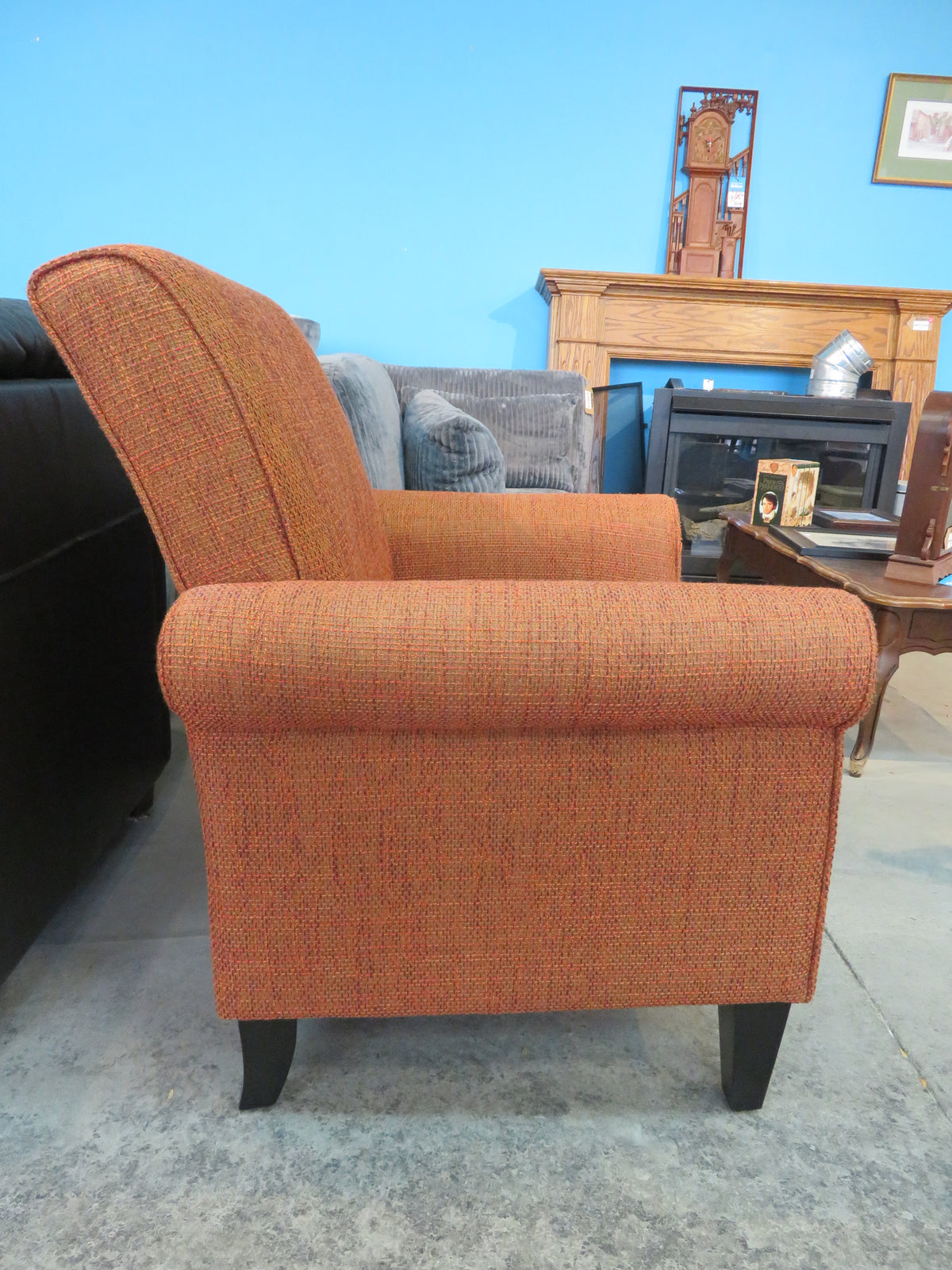 Orange Armchair