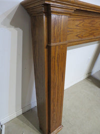 Oak Fireplace Mantle - Surround