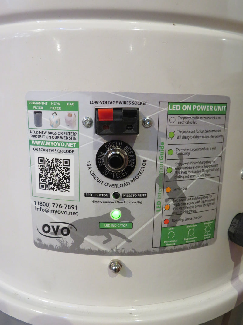 OVO Central Vacuum (Vacuum Canister Only)