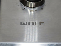 30" Wolf Stainless Steel Gas Cooktop
