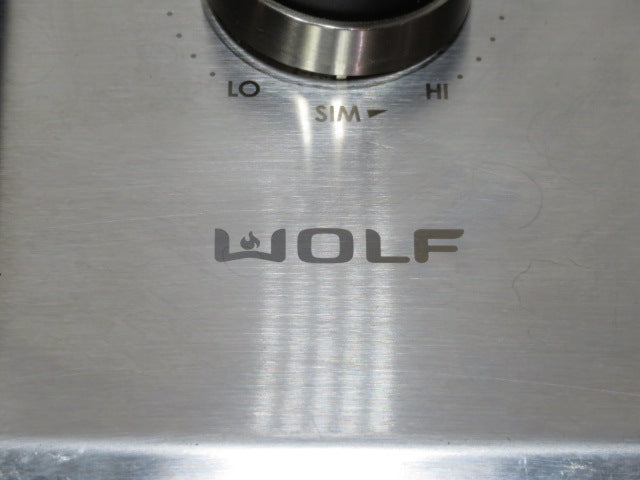 30" Wolf Stainless Steel Gas Cooktop