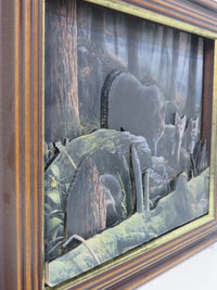 Wolves in the Wild 3-D Wall Art