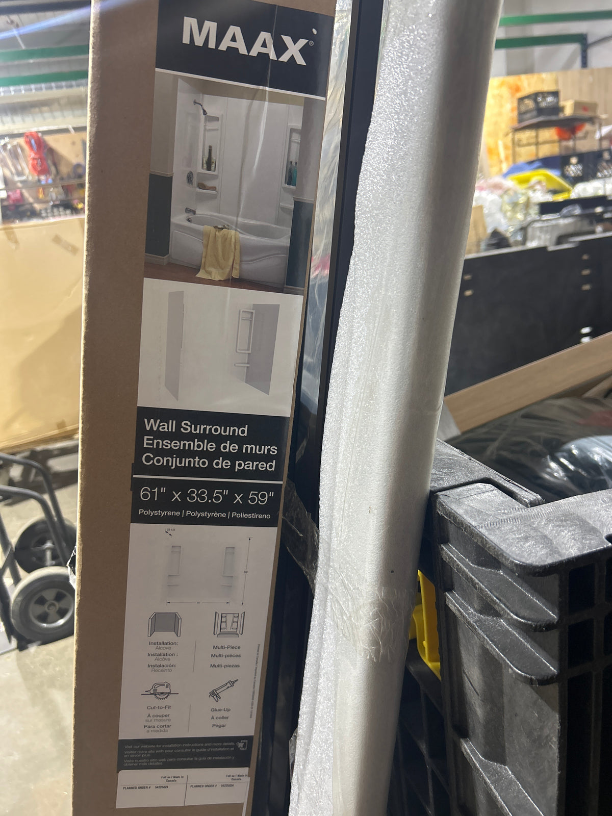 MAAX Panama Tub Shower Wall