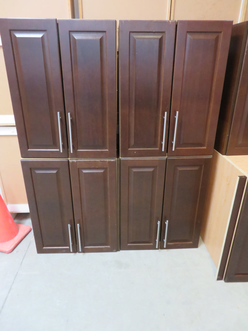 Brown Cabinet Set