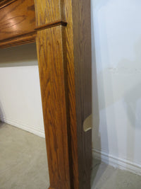 Oak Fireplace Mantle - Surround