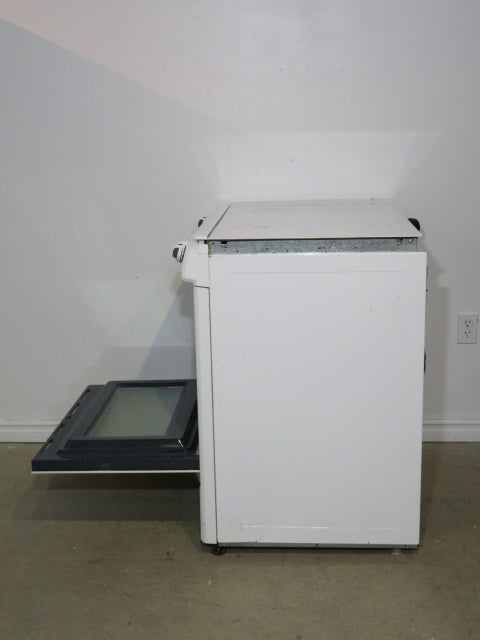 White KitchenAid Electric Range