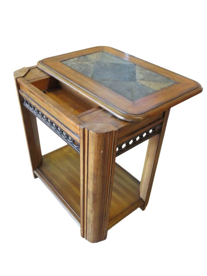 Rectangular Drawer End Table