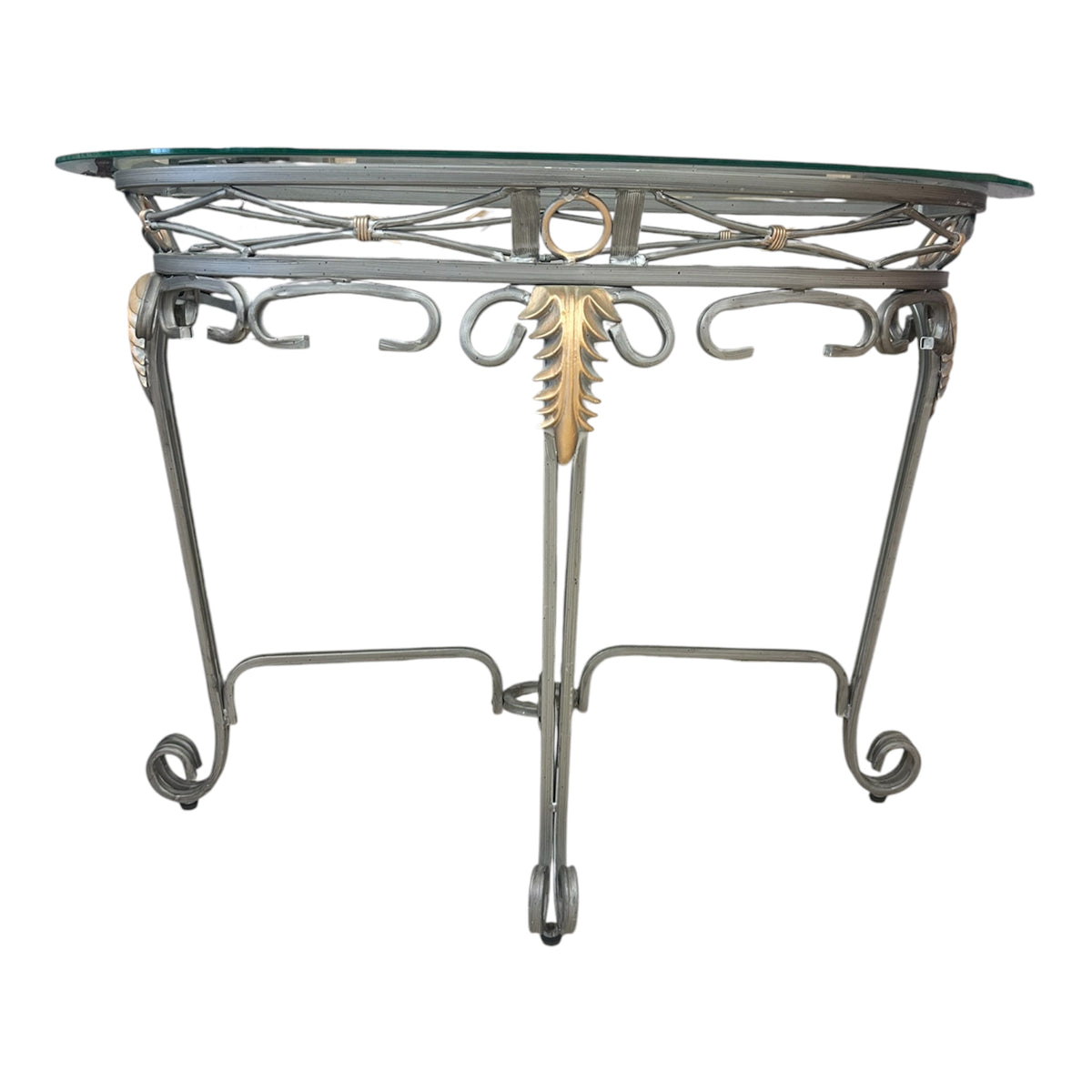 Vasili Half Moon Console Table