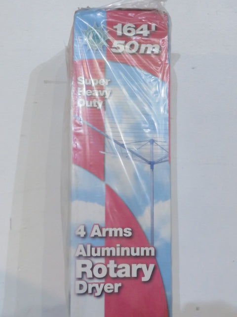 4 Arm Aluminum Rotary Dryer 164'