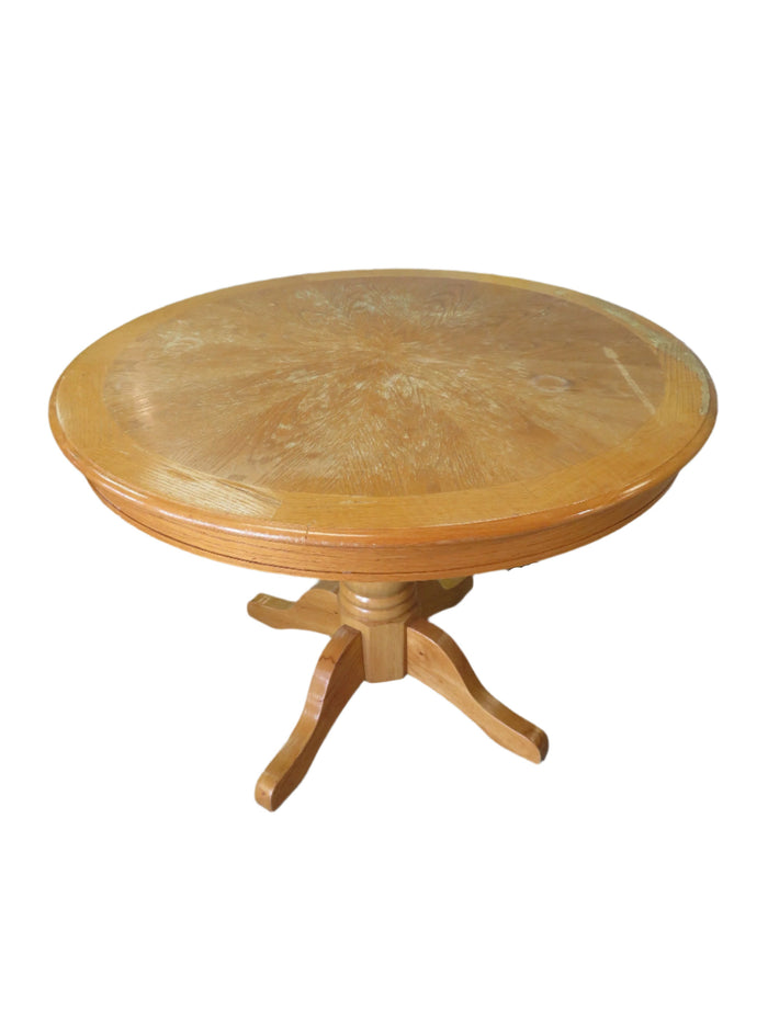 Round Wood Dining Table