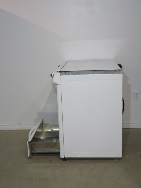 White KitchenAid Electric Range
