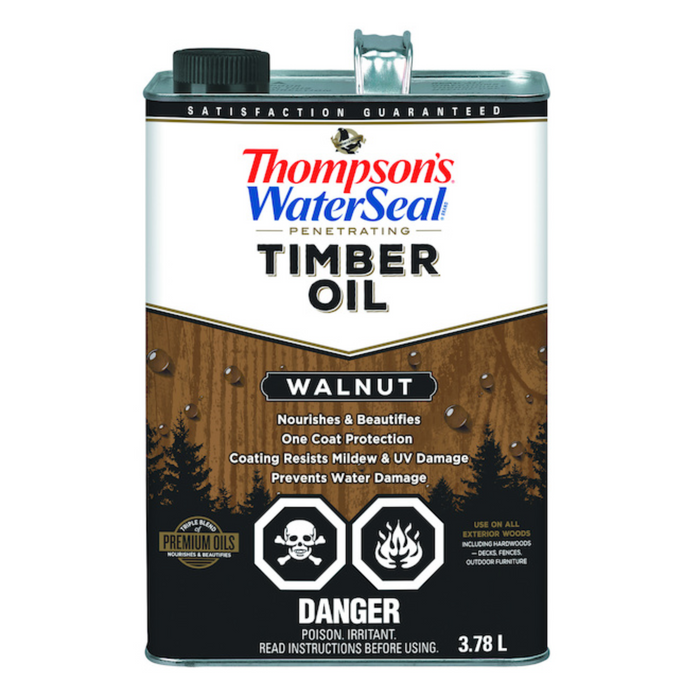 Thompson's WaterSeal Timber Oil in 'Walnut'