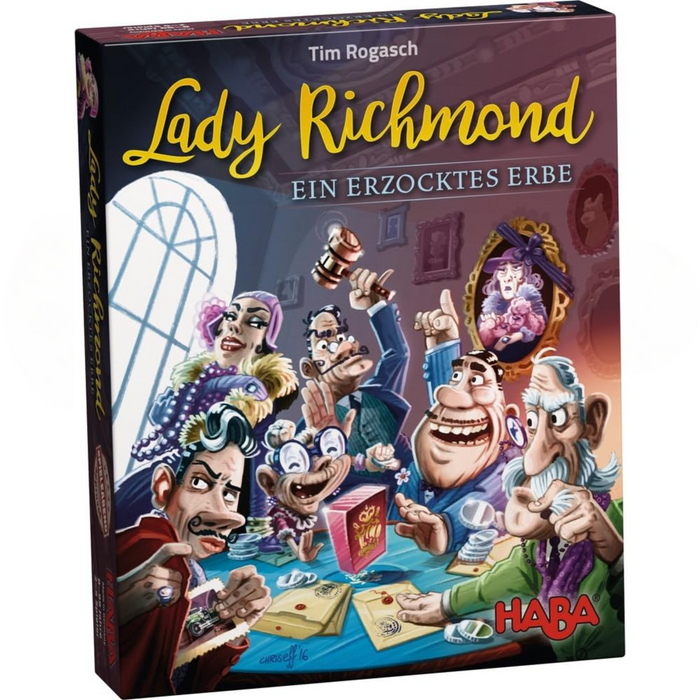 Lady Richmond - A Fast Paced Auction Game for Experienced Bidders