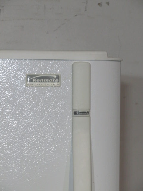 White Kenmore Top Freezer Refrigerator