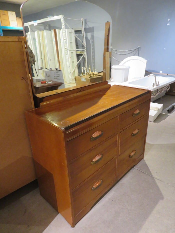 6-Drawer Dresser with Mirror