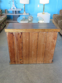 Grey and Brown Refurbished Sideboard