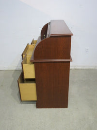 Hardwood Cherry Roll-Top Desk