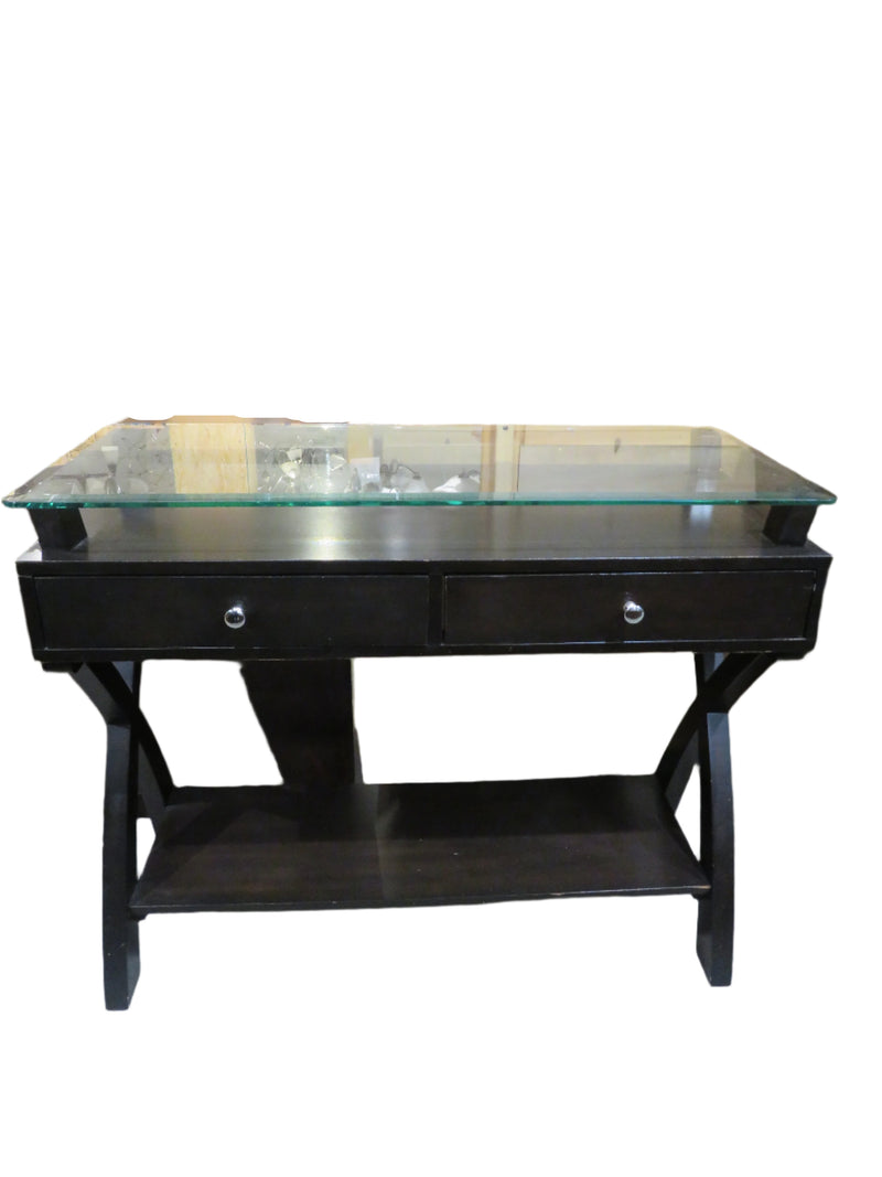 Glass Console Table