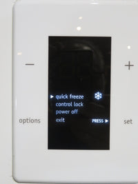 ANFCNA White Upright Freezer