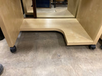 Tan Small Single Desk