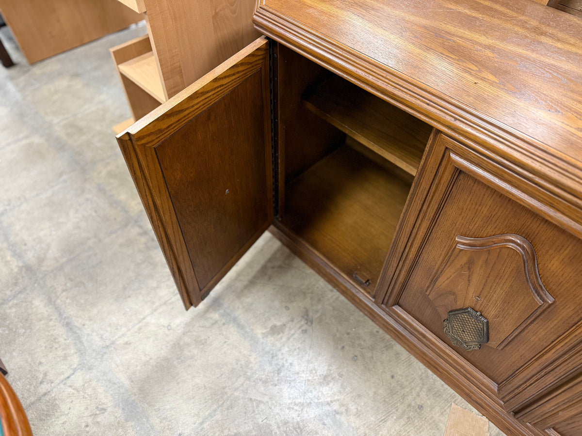 Dark Honey Brown Buffet