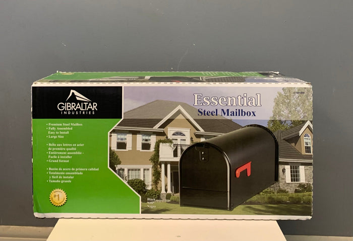 Curbside Mailbox in Black