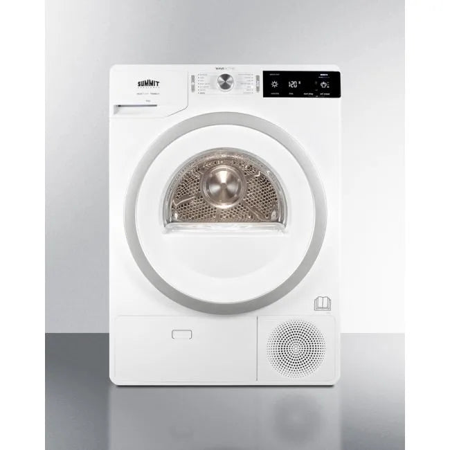SUMMIT 24" Wide 208-240V Heat Pump Dryer SLD242W