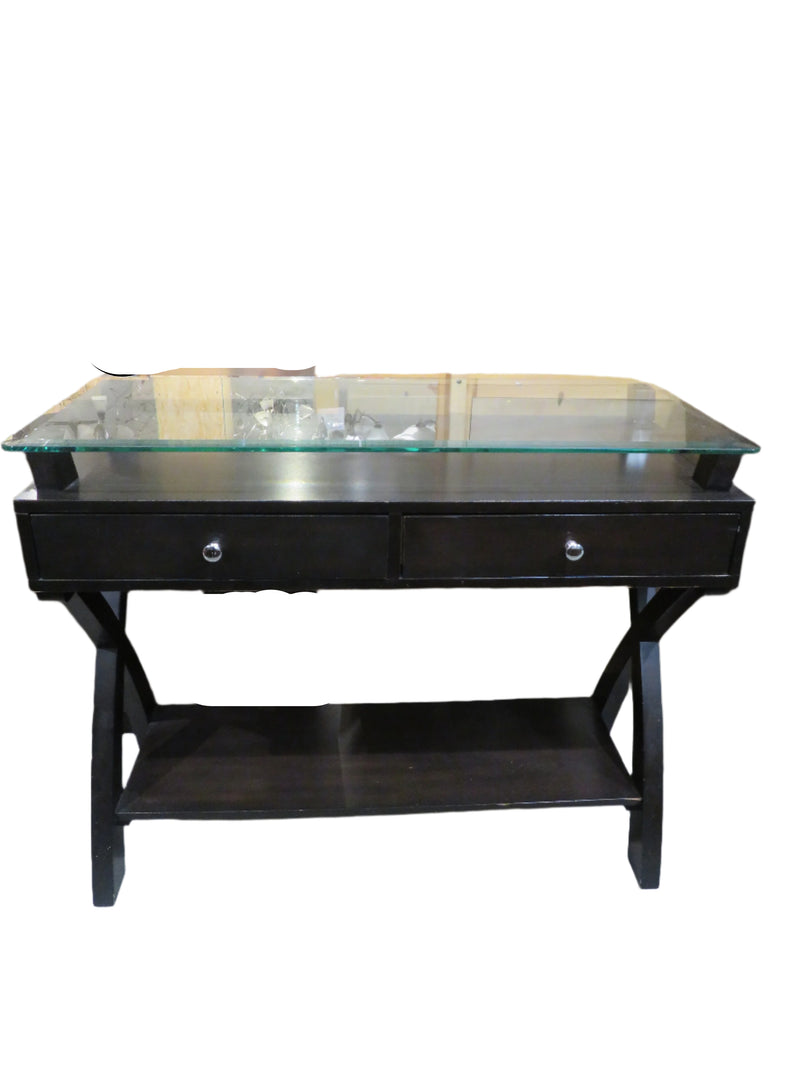 Glass Console Table