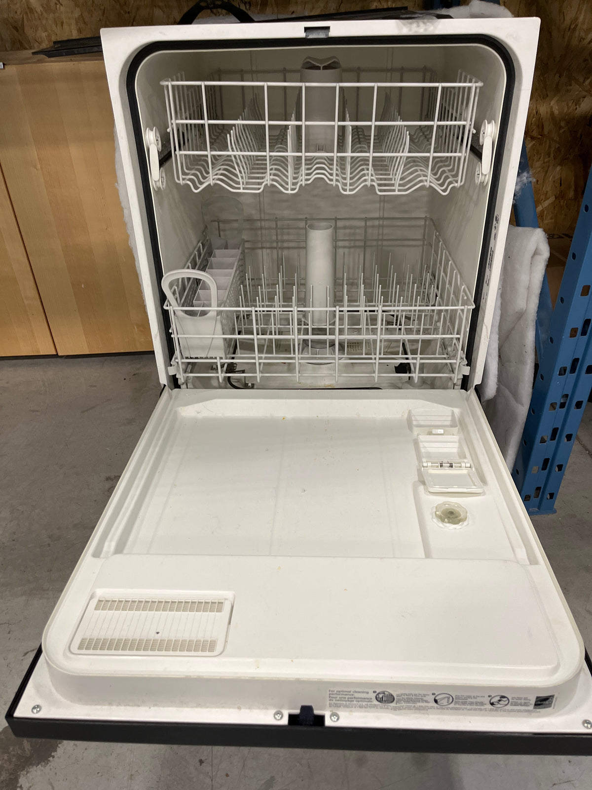 24"W Stainless Steel Whirlpool Dishwasher