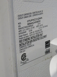 ANFCNA White Upright Freezer