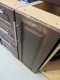 Brown Cabinet Set