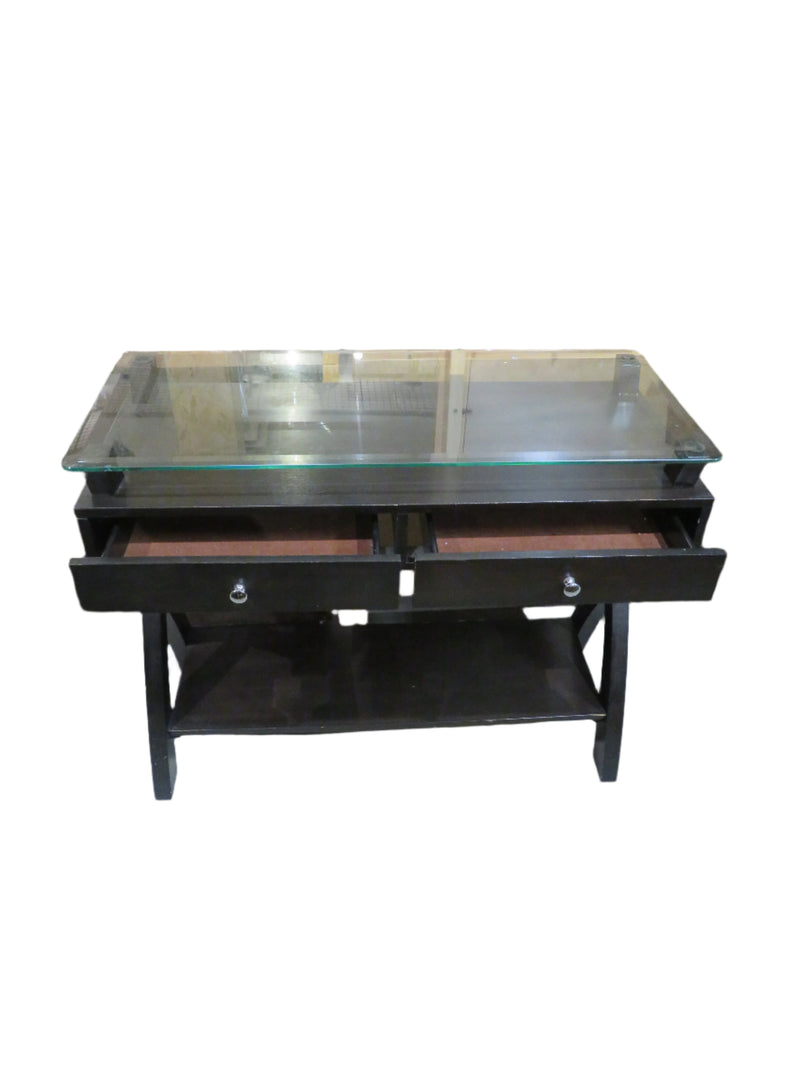 Glass Console Table