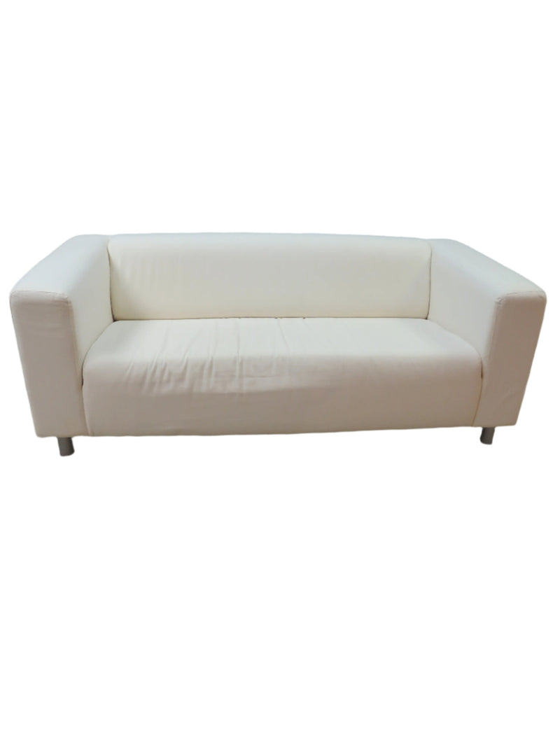 White Love Seat