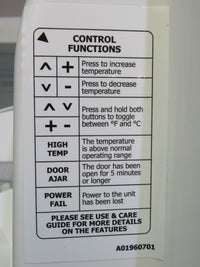ANFCNA White Upright Freezer