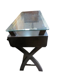 Glass Console Table