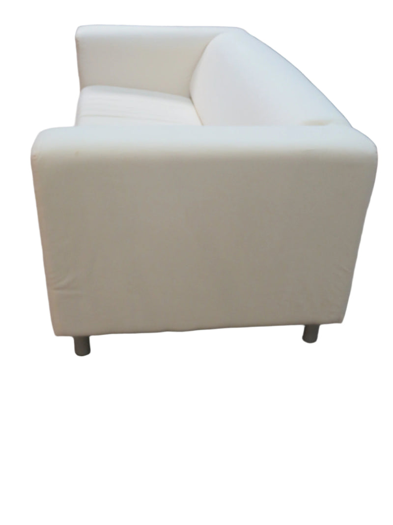 White Love Seat