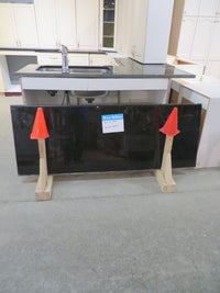 Cream Thermofoil Raised Panel Kitchen Cabinet Set
