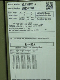 York 2.5 Ton - Home Air Conditioner - Used