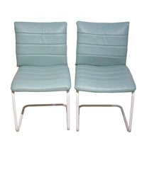 Set of 2 Sea Foam Green Chair