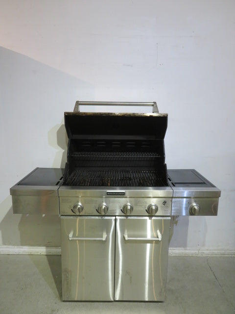 Stainless Steel KitchenAid Gas Four Burner Grill