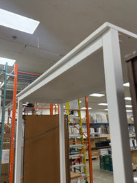 Tall White Open Wardrobe