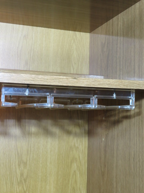 75" Crystal Storage Cabinet