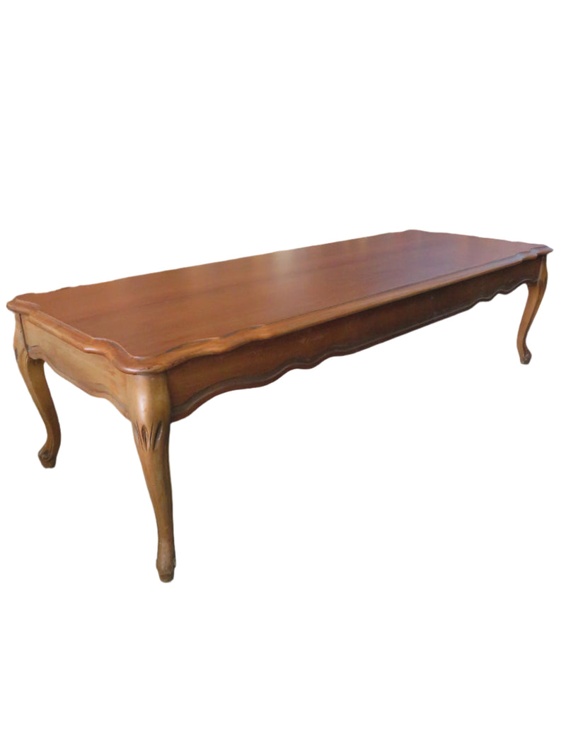 Long Wood Coffee Table