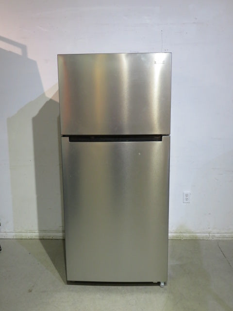 Stainless Steel Vissani Fridge with Top Freezer