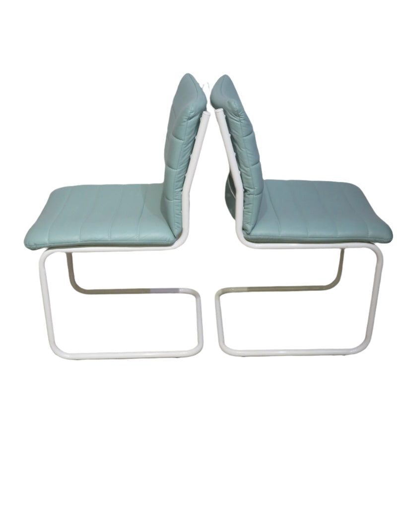 Set of 2 Sea Foam Green Chair