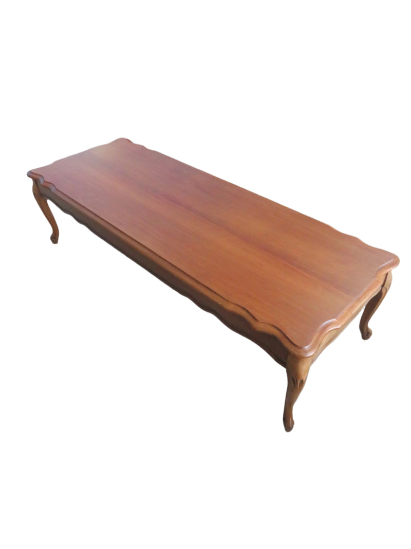 Long Wood Coffee Table