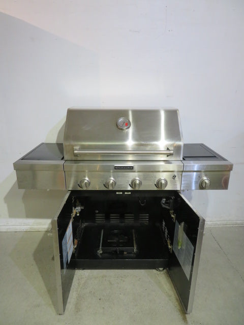 Stainless Steel KitchenAid Gas Four Burner Grill