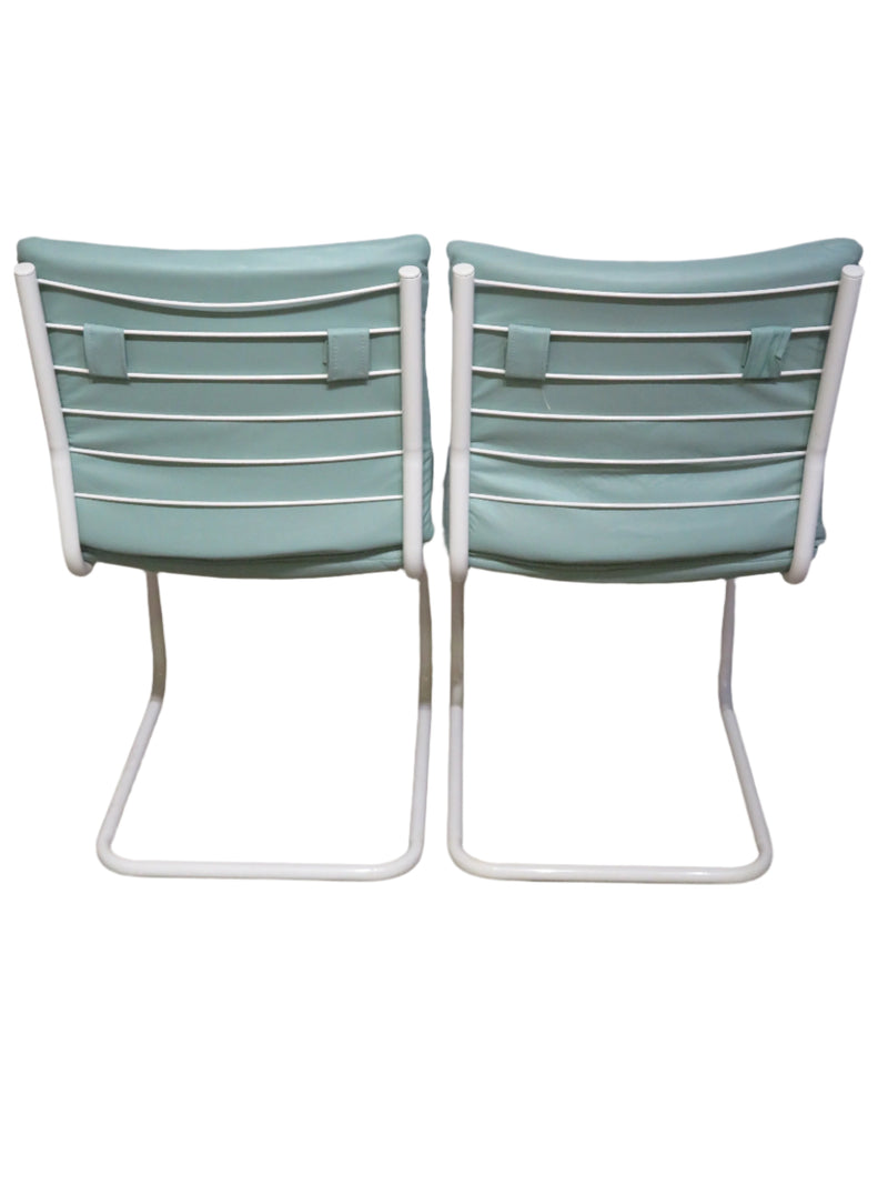 Set of 2 Sea Foam Green Chair