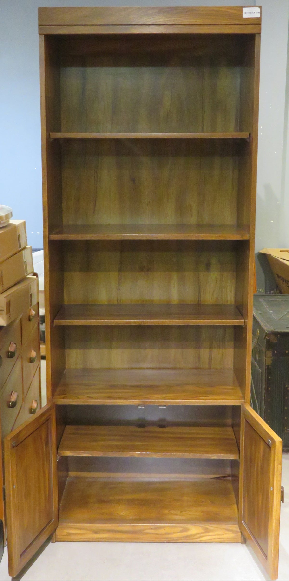 Wood Bookcase A