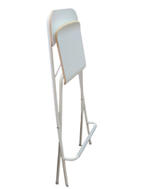 White Ikea Folding Bar Chair